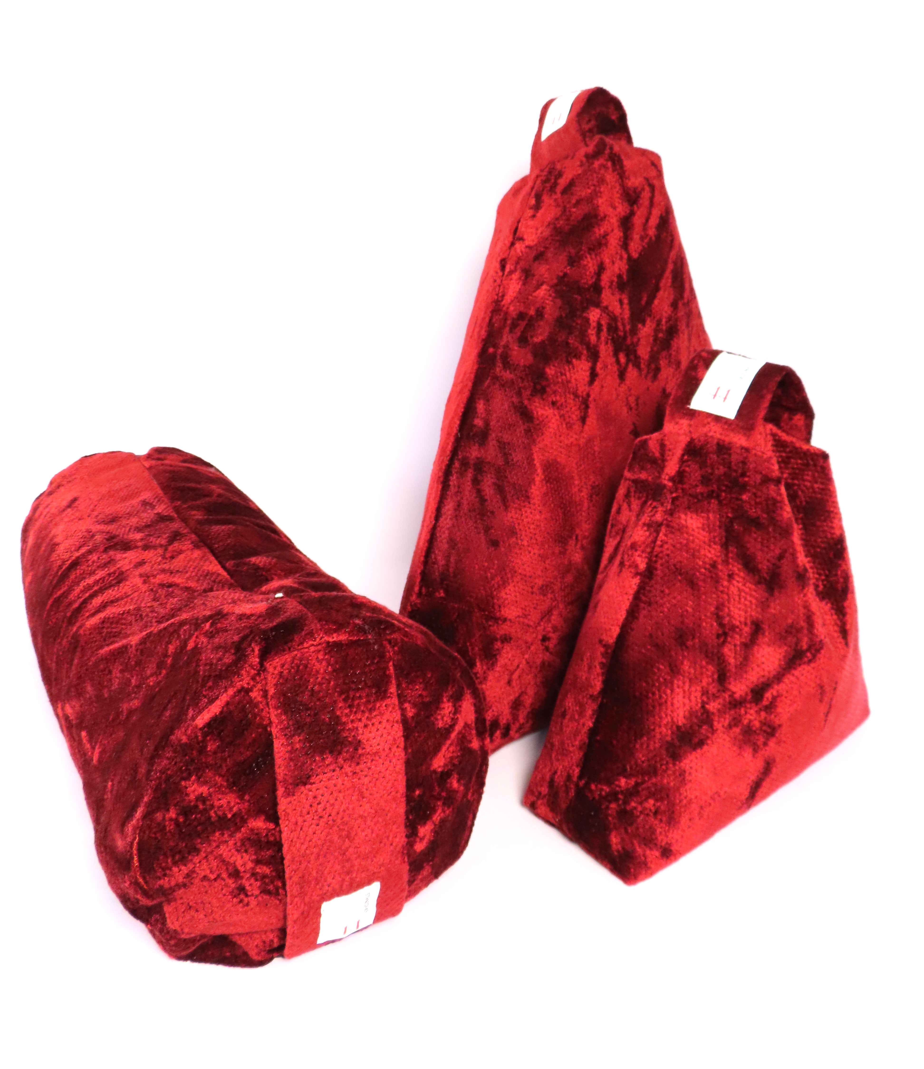 44 Originals Meditation set Dark red velvet