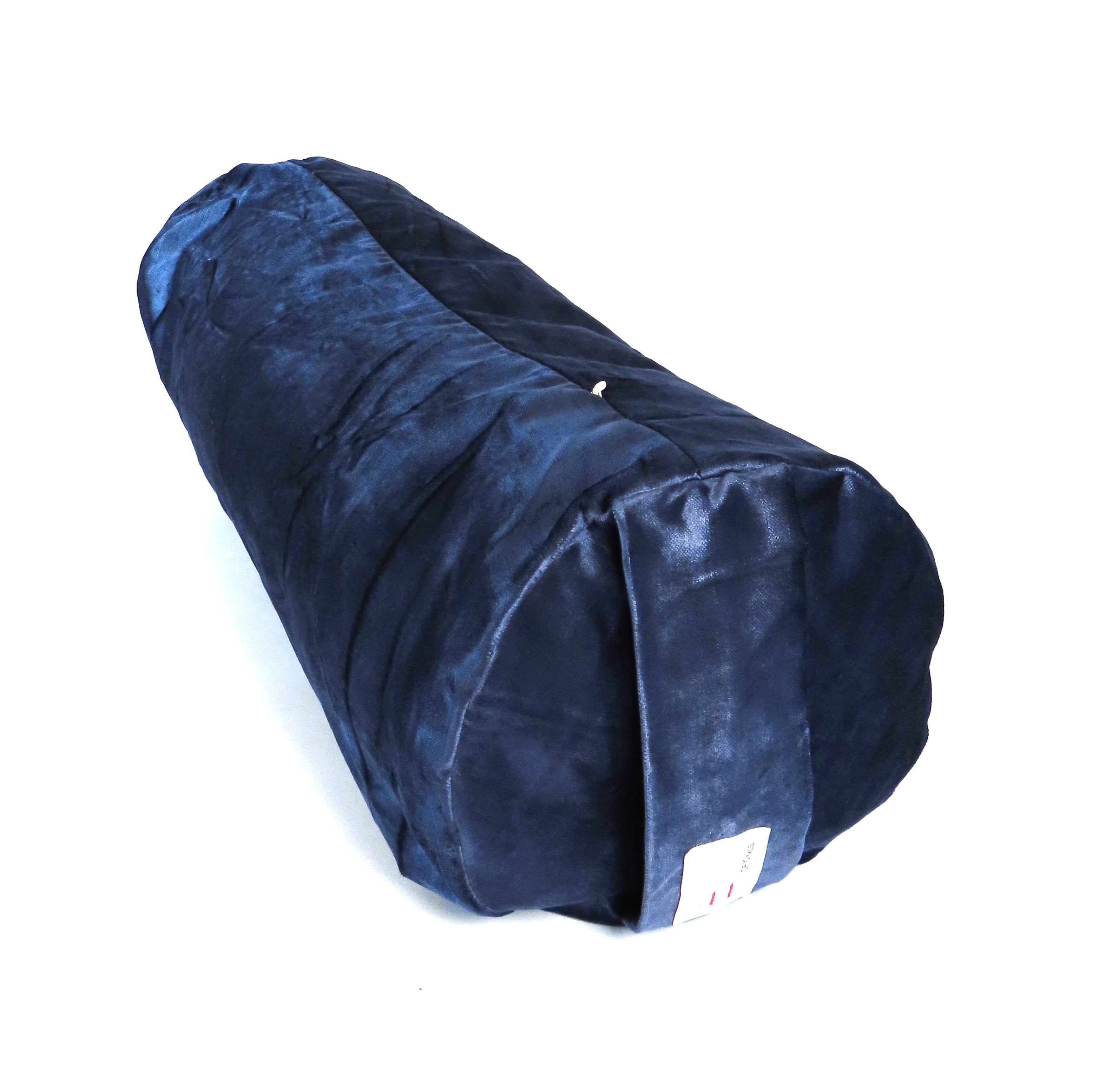 44 Originals Yoga Bolster Blue Velvet